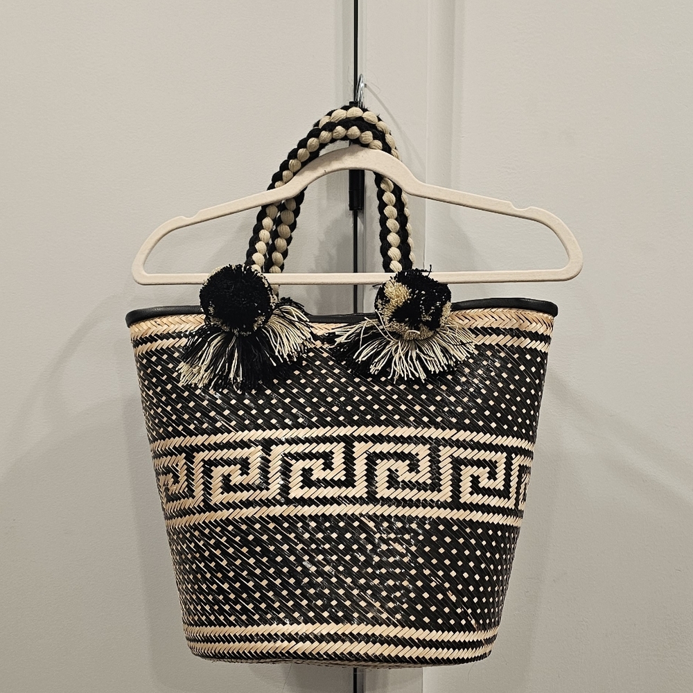 Straw Tote Bag